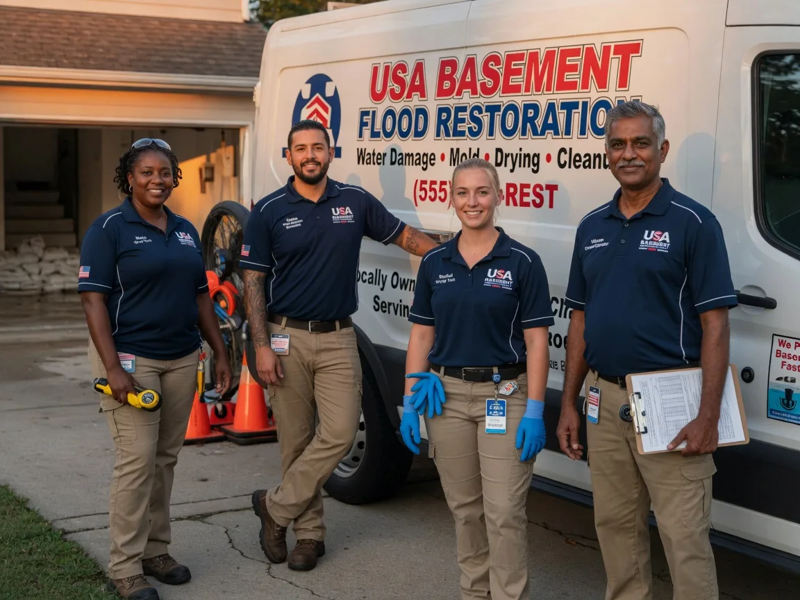 Basement Flood Cleanup company in Martinsburg, OH